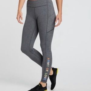 Lululemon Grey soul cycle Army of love leggings